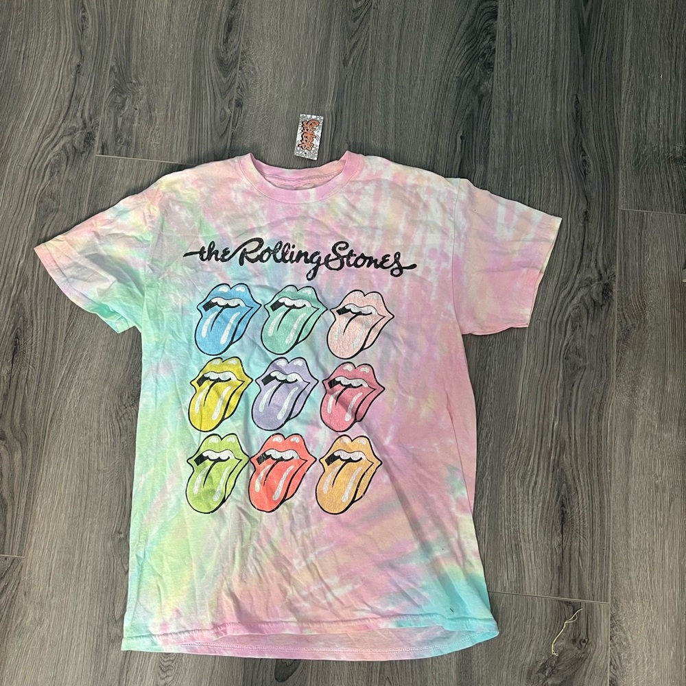 Rolling Stone tie dye shirt with tags